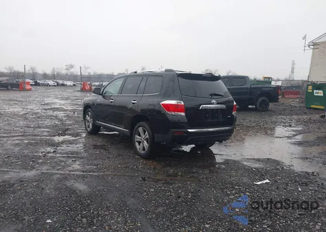 2013 Toyota Highlander Limited V6 from USA, damaged, VIN 5TDDK3EH9DS219845
